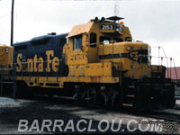 ATSF 2153 - GP7 (nee ATSF 2682)